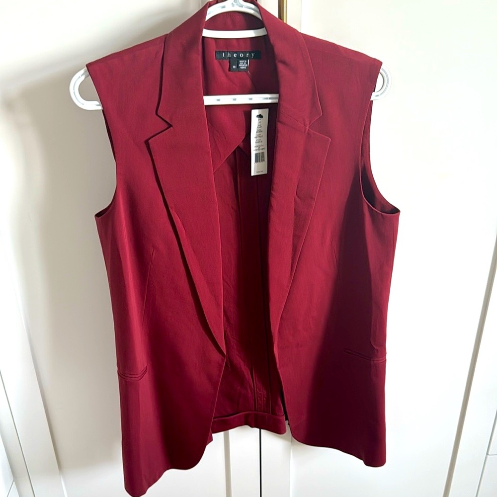 Theory oversized vest